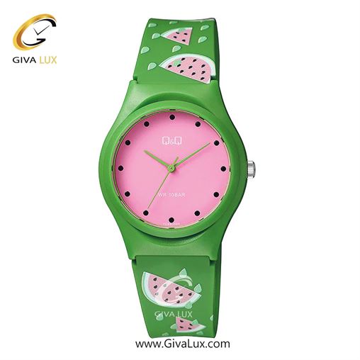 ساعت مچی اورجینال زنانه کیو اند کیو Q&Q سبز | سبز| صورتی| کد رفرنس VQ86J066Y