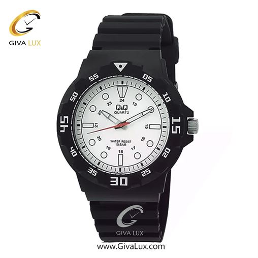 ساعت مچی اورجینال مردانه کیو اند کیو Q&Q مشکی | مشکی| سفید| کد رفرنس VR18J004Y