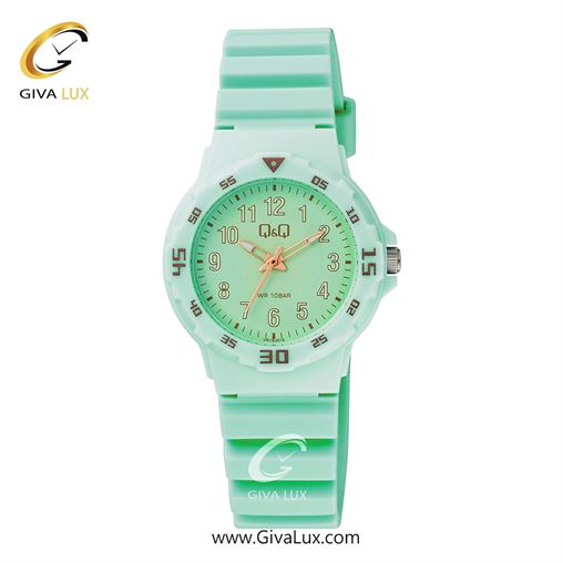 ساعت مچی اورجینال زنانه کیو اند کیو Q&Q سبز | سبز| سبز| کد رفرنس VR19J016Y