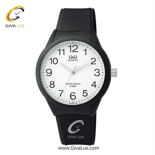 ساعت مچی اورجینال مردانه کیو اند کیو Q&Q مشکی | مشکی| سفید| کد رفرنس VR28J002Y