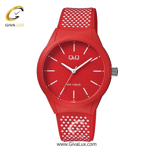 ساعت مچی اورجینال مردانه کیو اند کیو Q&Q قرمز | قرمز| قرمز| کد رفرنس VR28J043Y
