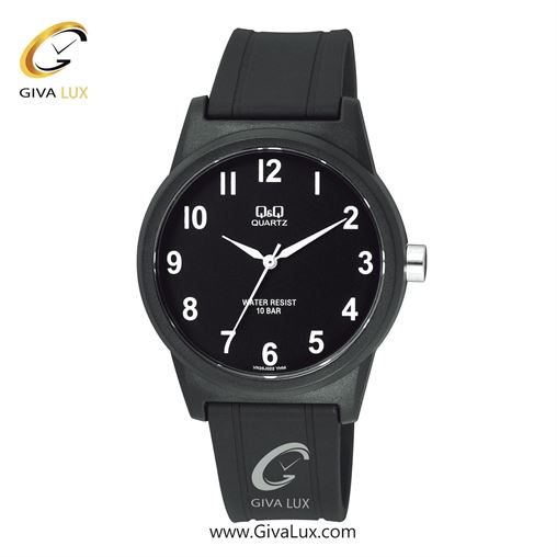 ساعت مچی اورجینال زنانه کیو اند کیو Q&Q مشکی | مشکی| مشکی| کد رفرنس VR35J022Y
