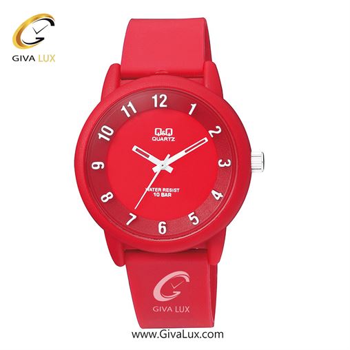 ساعت مچی اورجینال مردانه کیو اند کیو Q&Q قرمز | قرمز| قرمز| کد رفرنس VR52J009Y