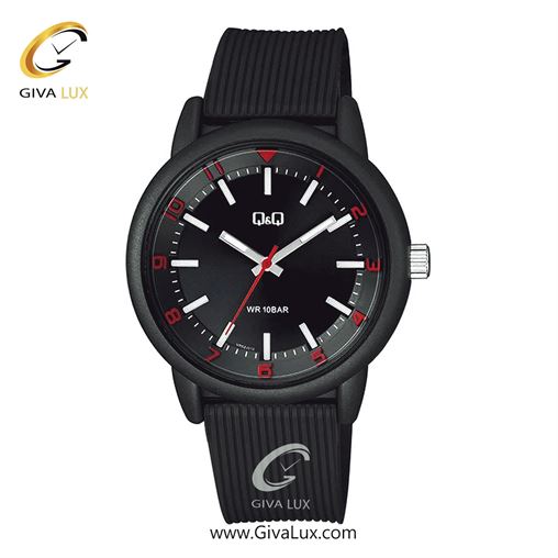 ساعت مچی اورجینال مردانه کیو اند کیو Q&Q مشکی | مشکی| مشکی| کد رفرنس VR52J013Y