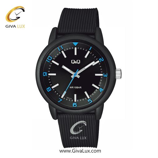 ساعت مچی اورجینال مردانه کیو اند کیو Q&Q مشکی | مشکی| مشکی| کد رفرنس VR52J014Y