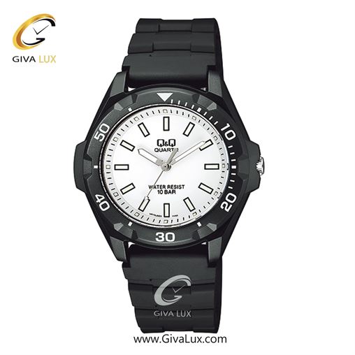 ساعت مچی اورجینال مردانه کیو اند کیو Q&Q مشکی | مشکی| سفید| کد رفرنس VR70J003Y