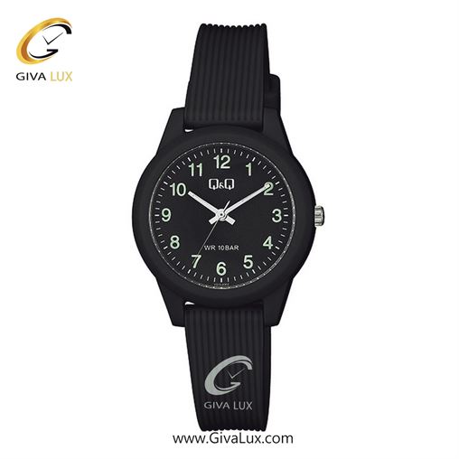 ساعت مچی اورجینال زنانه کیو اند کیو Q&Q مشکی | مشکی| مشکی| کد رفرنس VS13J002Y
