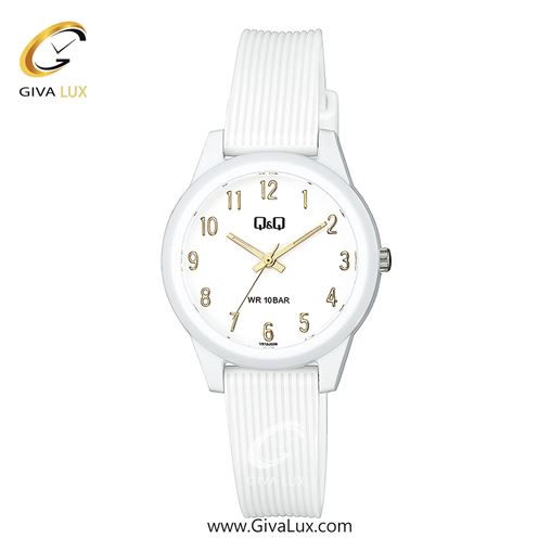 ساعت مچی اورجینال زنانه کیو اند کیو Q&Q سفید | سفید| سفید| کد رفرنس VS13J008Y
