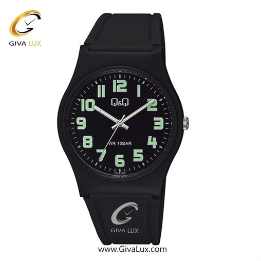 ساعت مچی اورجینال مردانه کیو اند کیو Q&Q مشکی | مشکی| مشکی| کد رفرنس VS42J002Y