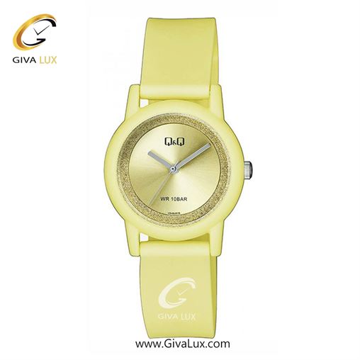 ساعت مچی اورجینال زنانه کیو اند کیو Q&Q زرد | زرد| زرد| کد رفرنس VS49J015Y