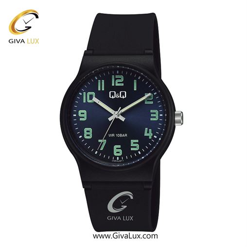 ساعت مچی اورجینال مردانه کیو اند کیو Q&Q مشکی | مشکی| سرمه ای| کد رفرنس VS50J011Y