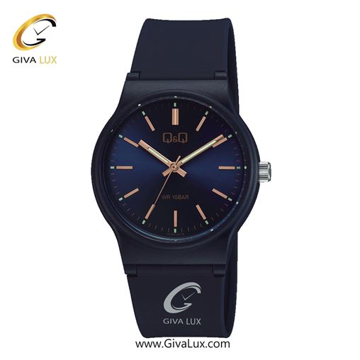 ساعت مچی اورجینال مردانه کیو اند کیو Q&Q سرمه ای | سرمه ای| سرمه ای| کد رفرنس VS50J018Y