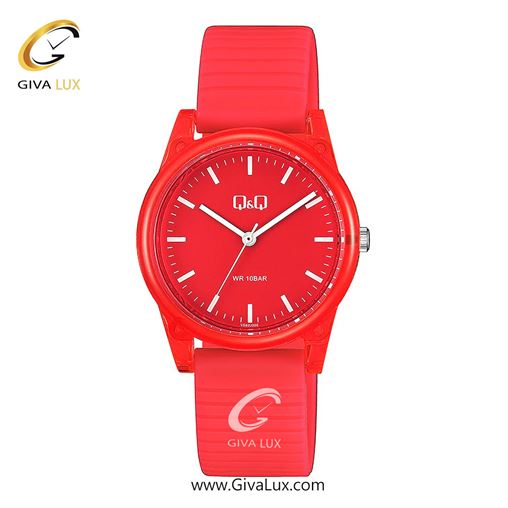 ساعت مچی اورجینال زنانه کیو اند کیو Q&Q قرمز | قرمز| قرمز| کد رفرنس VS62J006Y
