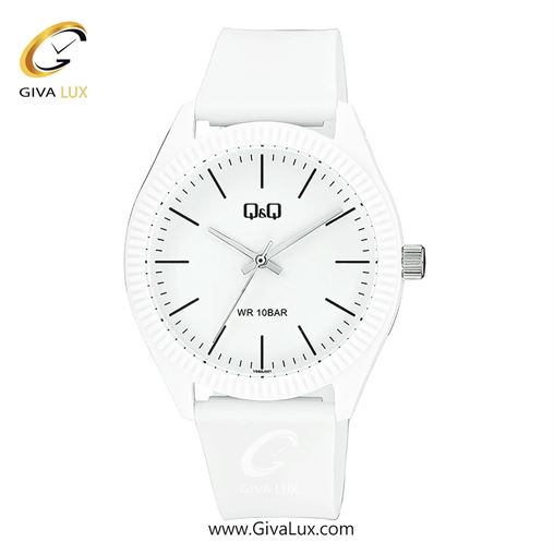 ساعت مچی اورجینال مردانه کیو اند کیو Q&Q سفید | سفید| سفید| کد رفرنس VS68J001Y