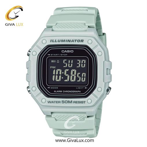 ساعت مچی اورجینال مردانه کاسیو Casio سبز | سبز| مشکی| کد رفرنس W-218H-3BVDF W-218H-8BVDF.jpg