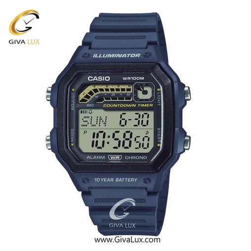 ساعت مچی اورجینال مردانه کاسیو Casio مشکی | طوسی| مشکی| کد رفرنس W-736H-8BVDF WS-1600H-2AVDF.jpg