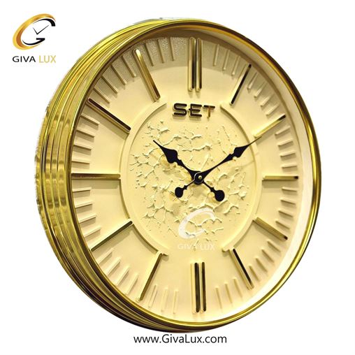 ساعت دیواری آلیاژ فلزی ست عرض قاب 50 سانتیمتر  | طلایی | کد رفرنس X900 X900-2.jpg