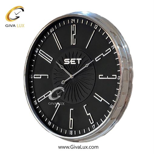 ساعت دیواری اورجینال ست آلیاژ فلزی نقره ای| کد رفرنس M104