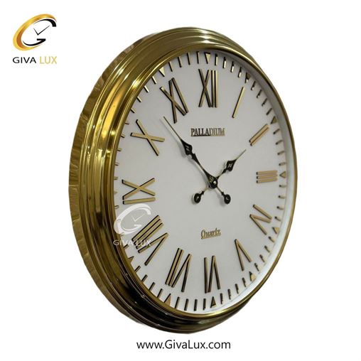 ساعت دیواری اورجینال پالادیوم آلیاژ فلزی طلایی| کد رفرنس S502