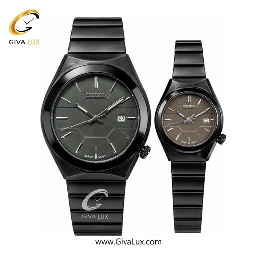 ساعت مچی ست سیکو SEIKO مشکی | مشکی| دودی|تیتانیوم|