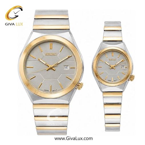 ساعت مچی ست سیکو SEIKO طلایی-نقره ای | طلایی-نقره ای| نقره ای|