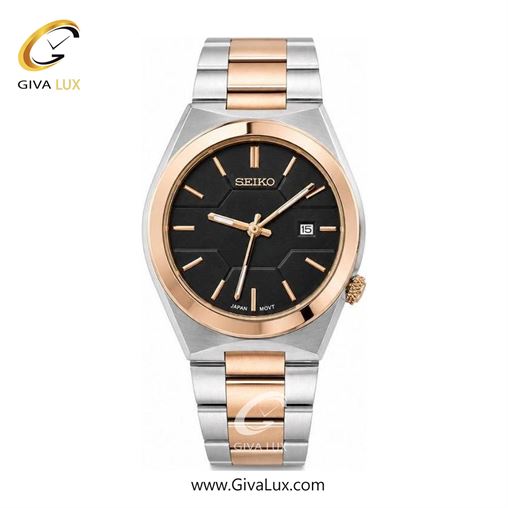 ساعت مچی  مردانه سیکو SEIKO  رزگلد | نقره ای-رزگلد| مشکی| seiko-22G.jpg