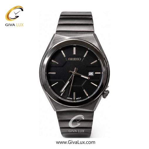 ساعت مچی  مردانه سیکو SEIKO  نقره ای | نقره ای| مشکی| seiko-28G.jpg