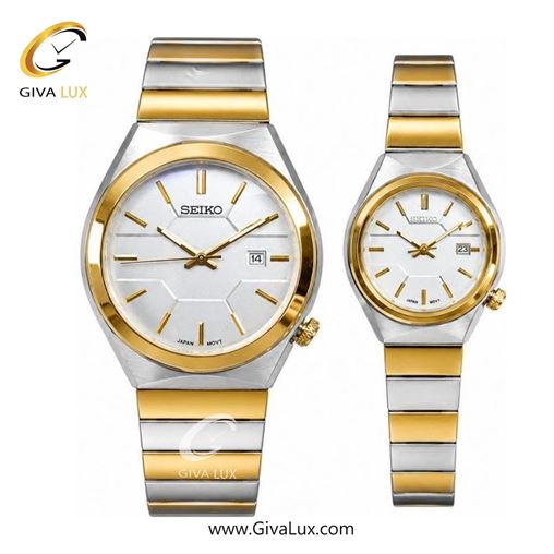 ساعت مچی  ست سیکو SEIKO  طلایی-نقره ای | طلایی-نقره ای| کرم| seiko-36.jpg