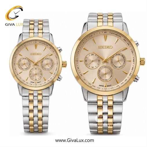 ساعت مچی  ست سیکو SEIKO  نقره ای-طلایی | طلایی-نقره ای| سفید| seiko-40.jpg