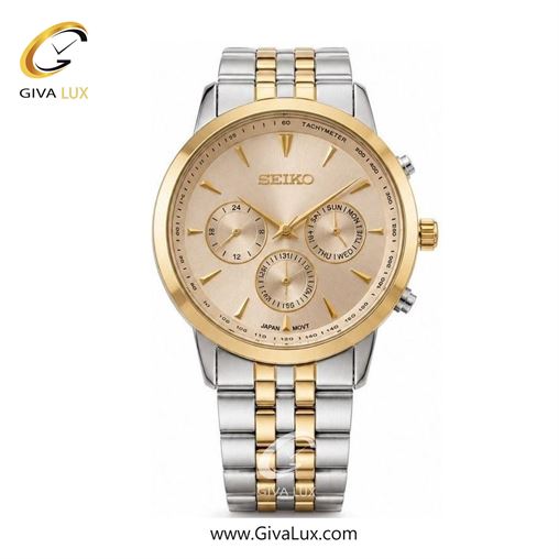ساعت مچی  مردانه سیکو SEIKO  طلایی-نقره ای | طلایی-نقره ای| سفید| seiko-40G.jpg