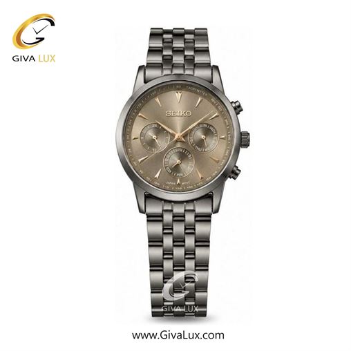ساعت مچی  زنانه سیکو SEIKO سه موتوره فول تایم تیتانیوم | تیتانیوم| دودی|تیتانیوم| seiko-53L.jpg