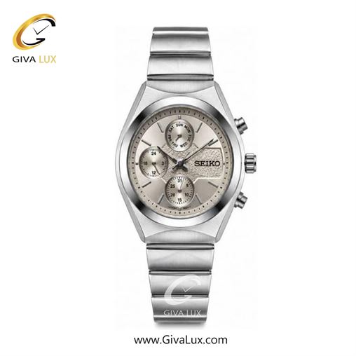 ساعت مچی  زنانه سیکو SEIKO سه موتوره فول تایم نقره ای | نقره ای| نقره ای| seiko-58L.jpg