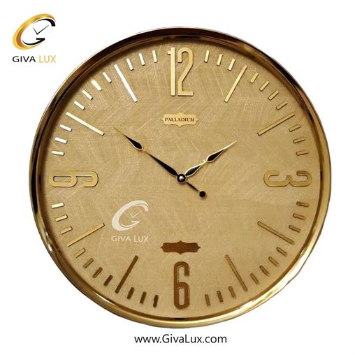 ساعت دیواری اورجینال پالادیوم آلیاژ فلزی طلایی| کد رفرنس X100