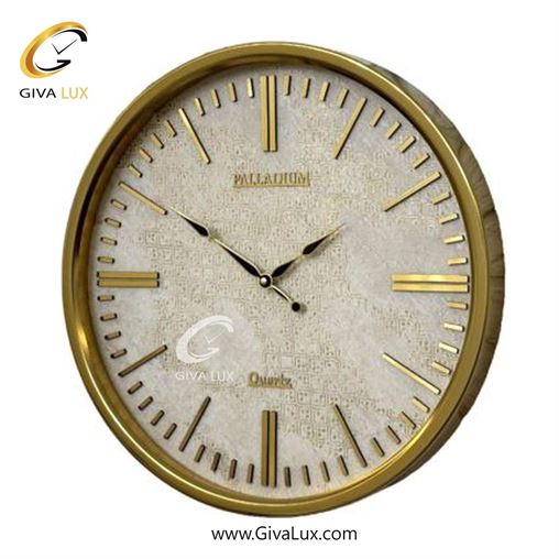 ساعت دیواری اورجینال پالادیوم آلیاژ فلزی طلایی| کد رفرنس X200