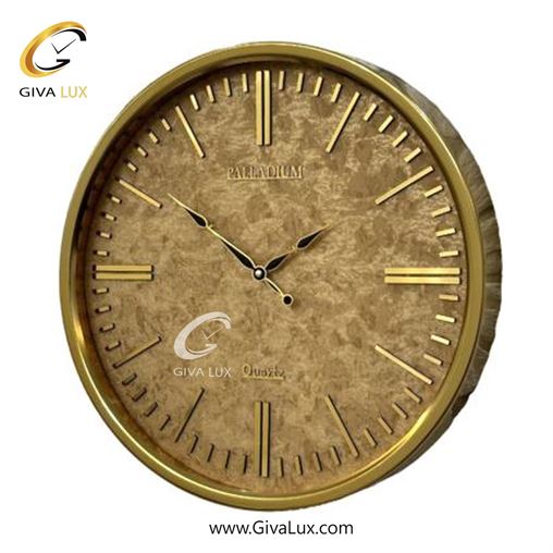 ساعت دیواری اورجینال پالادیوم آلیاژ فلزی طلایی| کد رفرنس X200
