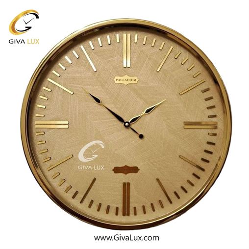 ساعت دیواری اورجینال پالادیوم آلیاژ فلزی طلایی| کد رفرنس X200
