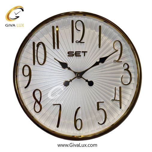 ساعت دیواری اورجینال ست آلیاژ فلزی طلایی| کد رفرنس X500