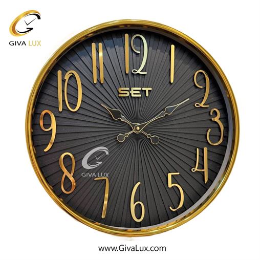 ساعت دیواری اورجینال ست آلیاژ فلزی طلایی| کد رفرنس X500