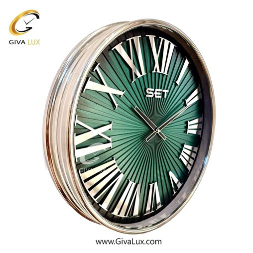ساعت دیواری اورجینال ست آلیاژ فلزی نقره ای| کد رفرنس X600