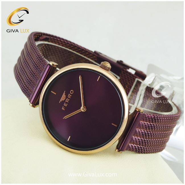 ساعت مچی اورجینال زنانه فرو  FERRO مدل F11010CWT