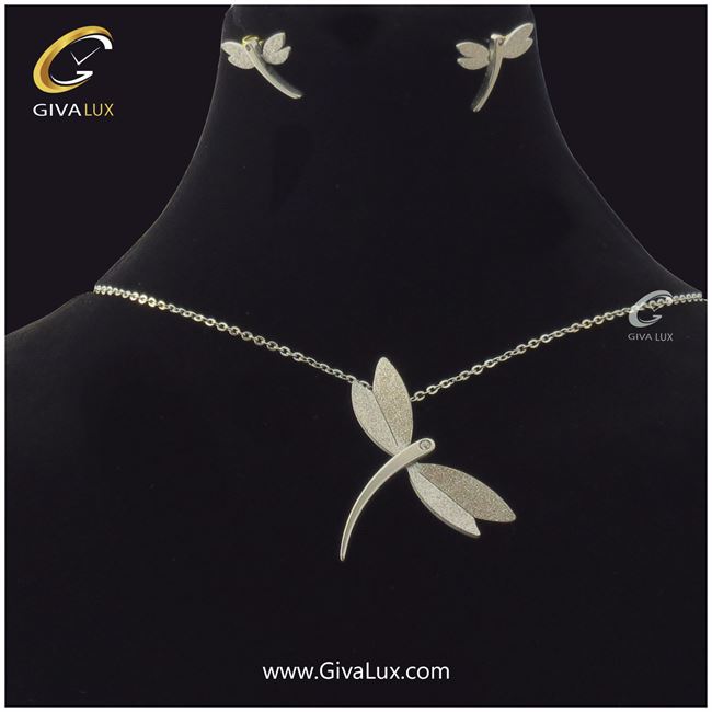 نیم ست استیل طرح شاپرک 