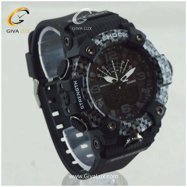 ساعت مچی اسپرت کاسیو جیشاک G-shock دو زمانه مشکی
