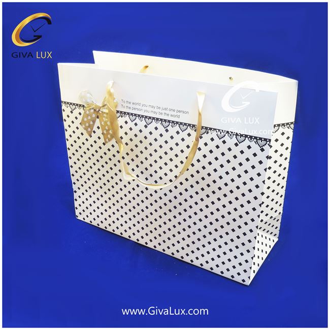بگ کادویی سفید رنگ 