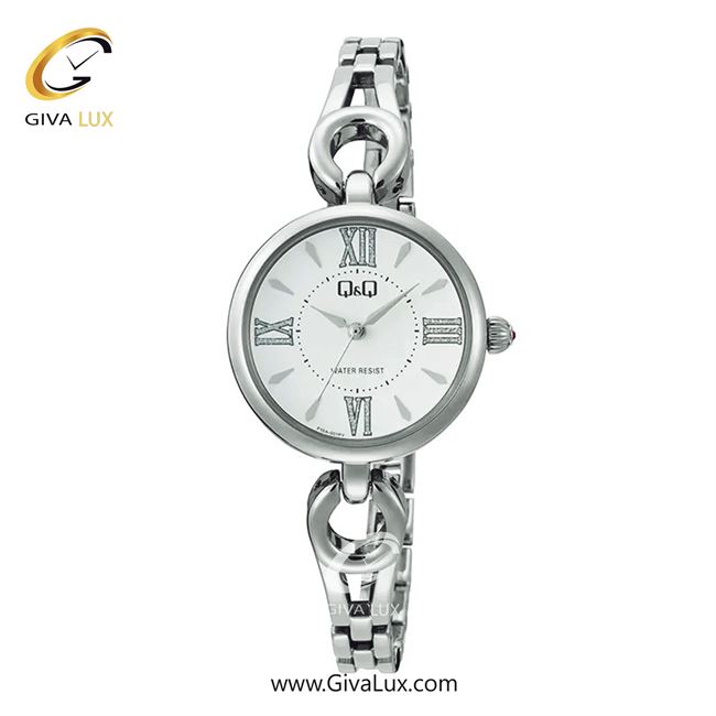 ساعت مچی اورجینال کیو اند کیو زنانه نقره ای | نقره ای | سفید | کد رفرنس F10A001PY