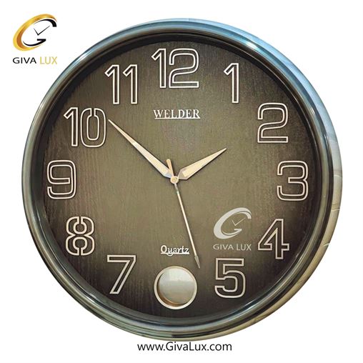 ساعت دیواری اورجینال ولدر PVC سفید| کد رفرنس 630 632-1.jpg