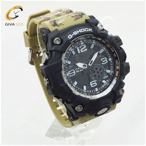 ساعت مچی اسپرت کاسیو جیشاک G-shock دو زمانه