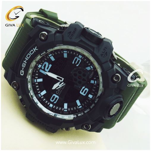 ساعت مچی اسپرت کاسیو جیشاک G-shock دو زمانه