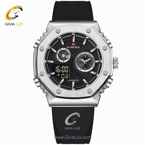 ساعت مچی مردانه بند پی یو نوی فورس NF9116T 9116B.jpg