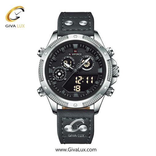 ساعت مچی مردانه بند پی یو ناوی فورس (نیوی فورس) NF9224 S/B/GY 991_SBGY.jpg
