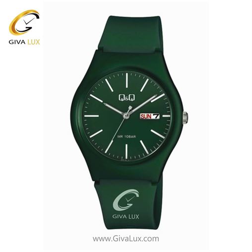 ساعت مچی اسپرت بند پی یو سبز کیو اند کیو A212J013Y A212J013Y.jpg